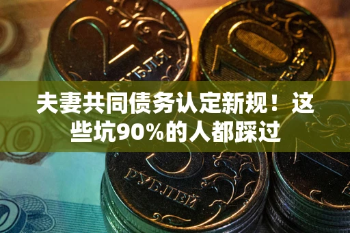北京夫妻共同债务认定新规！这些坑90%的人都踩过