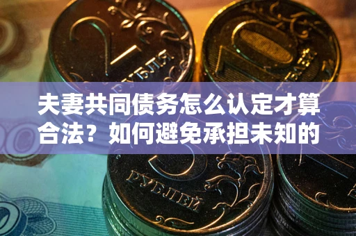北京夫妻共同债务怎么认定才算合法？如何避免承担未知的债务风险？